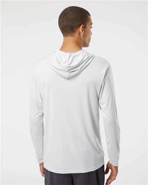 Paragon Bahama Performance Hooded Long Sleeve T-Shirt 220 Aluminum