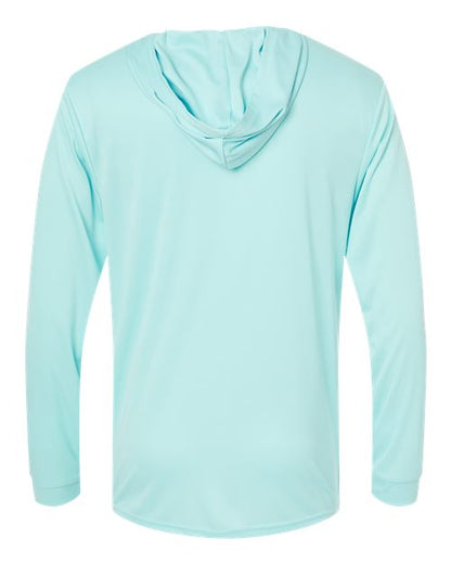 Paragon Bahama Performance Hooded Long Sleeve T-Shirt 220 Aqua Blue