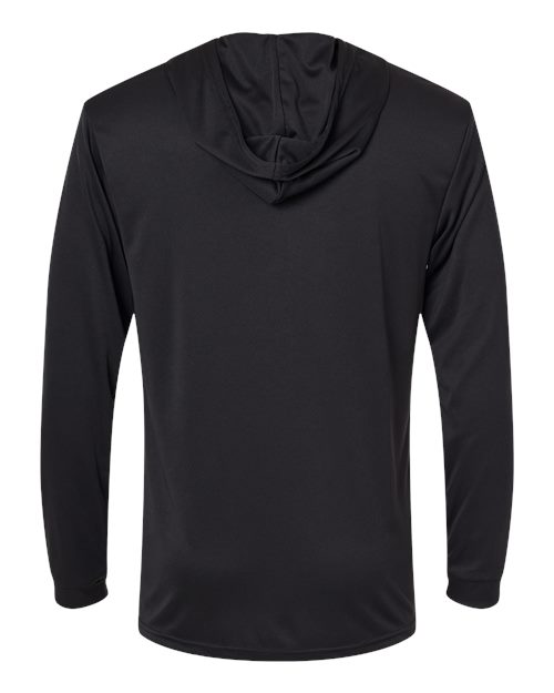Paragon Bahama Performance Hooded Long Sleeve T-Shirt 220 Black