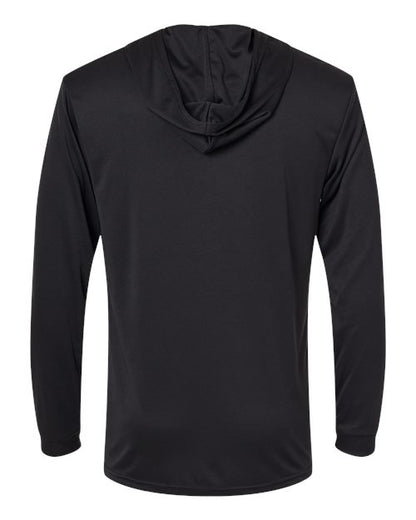Paragon Bahama Performance Hooded Long Sleeve T-Shirt 220 Black