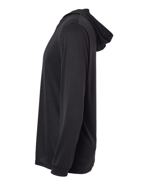 Paragon Bahama Performance Hooded Long Sleeve T-Shirt 220 Black