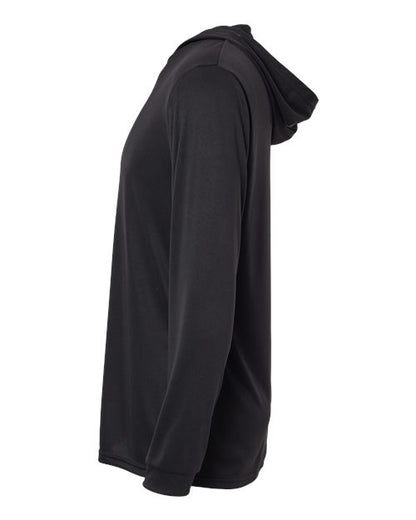 Paragon Bahama Performance Hooded Long Sleeve T-Shirt 220 Black