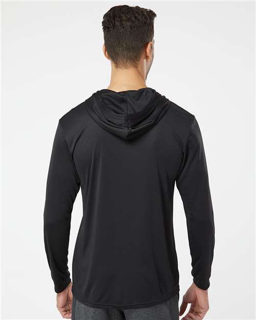 Paragon Bahama Performance Hooded Long Sleeve T-Shirt 220 Black