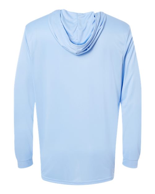 Paragon Bahama Performance Hooded Long Sleeve T-Shirt 220 Blue Mist