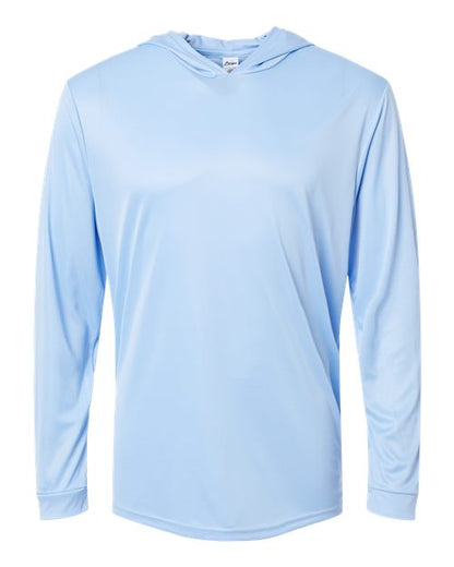 Paragon Bahama Performance Hooded Long Sleeve T-Shirt 220 Blue Mist