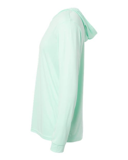 Paragon Bahama Performance Hooded Long Sleeve T-Shirt 220 Mint Green