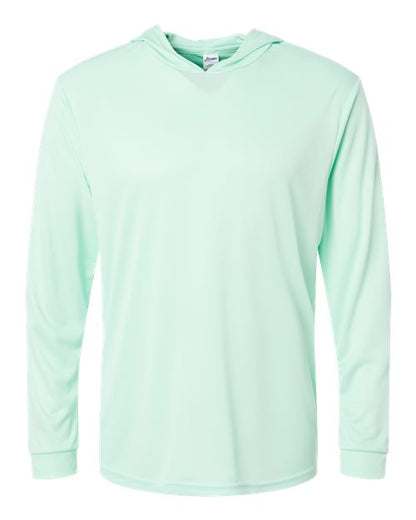 Paragon Bahama Performance Hooded Long Sleeve T-Shirt 220 Mint Green