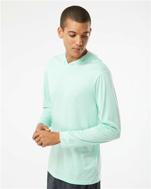 Paragon Bahama Performance Hooded Long Sleeve T-Shirt 220 Mint Green