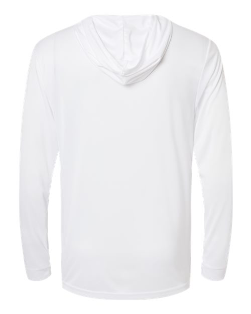 Paragon Bahama Performance Hooded Long Sleeve T-Shirt 220 White