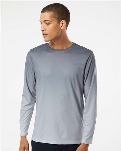 Custom Embroidered  Paragon Barbados Performance Pin Dot Long Sleeve T-Shirt 225  