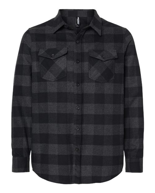 Independent Trading Co. Flannel Shirt EXP50F Custom Embroidered Business Logo