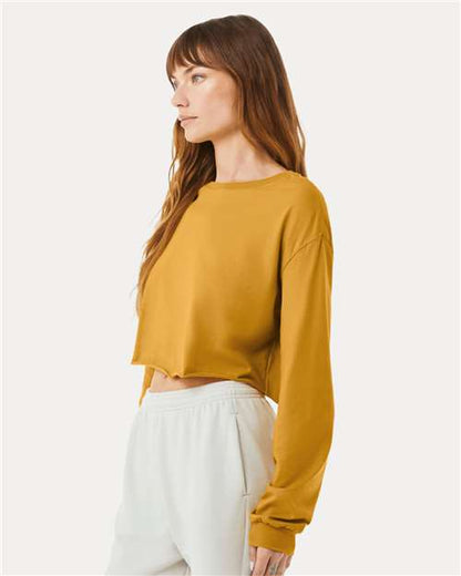 BELLA + CANVAS FWD Fashion Women's Crop Long Sleeve Tee 6501