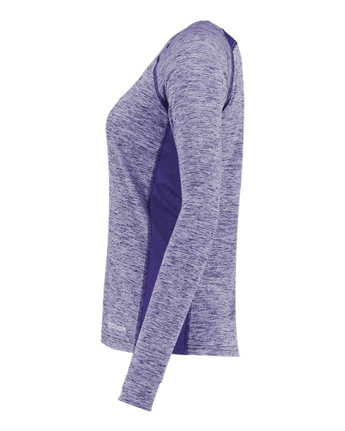 Holloway Women's Electrify CoolCore® Long Sleeve V-Neck T-Shirt 222770