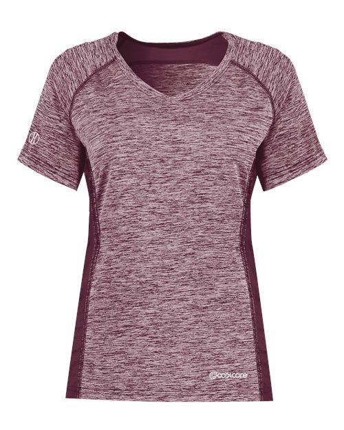 Holloway Women's Electrify CoolCore V-Neck T-Shirt 222771
