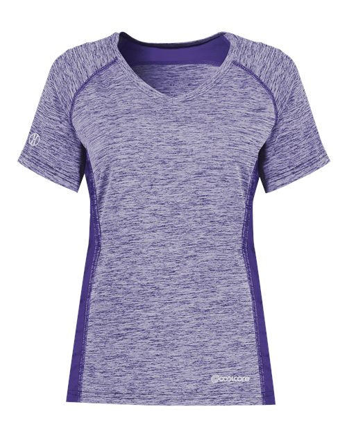 Holloway Women's Electrify CoolCore V-Neck T-Shirt 222771
