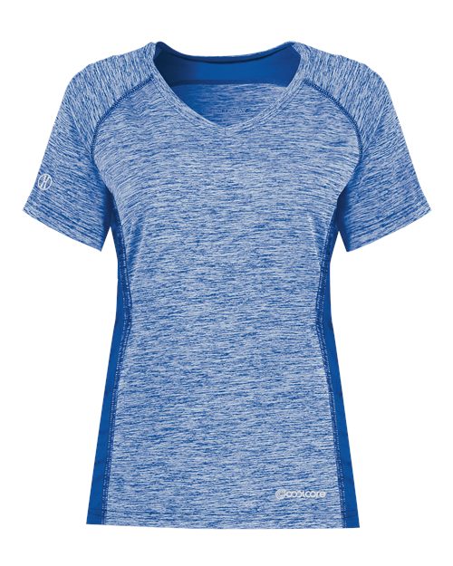 Holloway Women's Electrify CoolCore V-Neck T-Shirt 222771