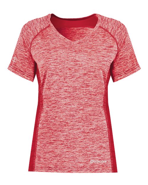 Holloway Women's Electrify CoolCore V-Neck T-Shirt 222771