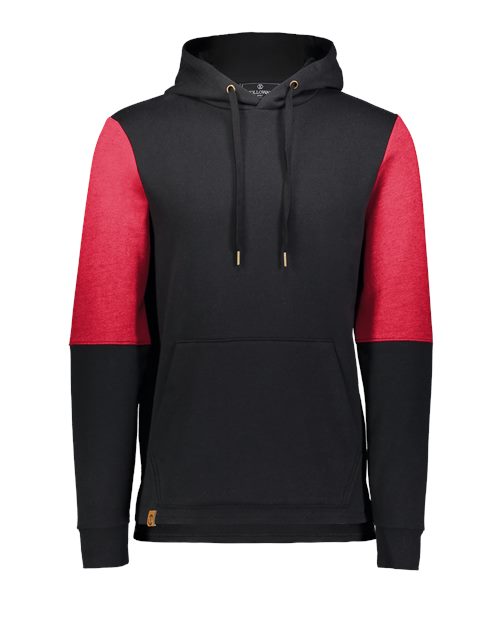 Holloway Men's All-American Team Fleece Colorblocked Hooded Sweatshirt 222581
