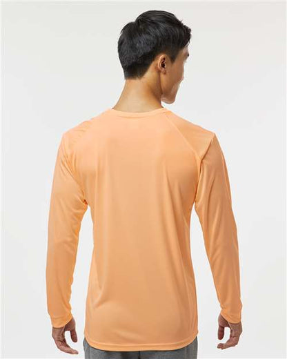 Paragon Long Islander Performance Long Sleeve T-Shirt 210 Coral