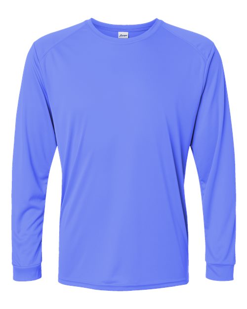 Paragon Long Islander Performance Long Sleeve T-Shirt 210 Bimini Blue