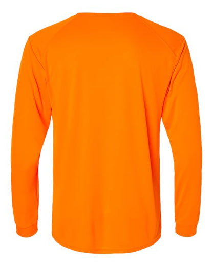 Paragon Long Islander Performance Long Sleeve T-Shirt 210 Neon Orange