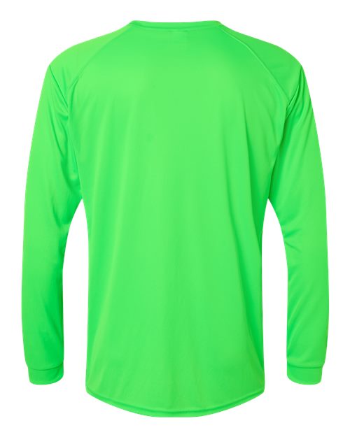 Paragon Long Islander Performance Long Sleeve T-Shirt 210 Neon Lime