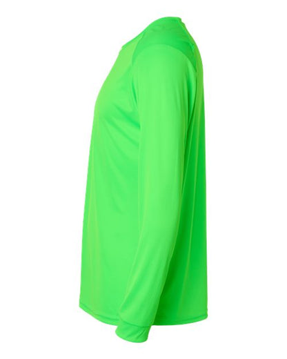 Paragon Long Islander Performance Long Sleeve T-Shirt 210 Neon Lime
