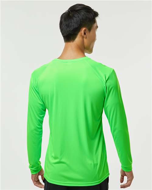 Paragon Long Islander Performance Long Sleeve T-Shirt 210 Neon Lime