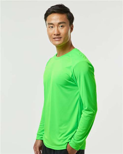 Paragon Long Islander Performance Long Sleeve T-Shirt 210 Neon Lime