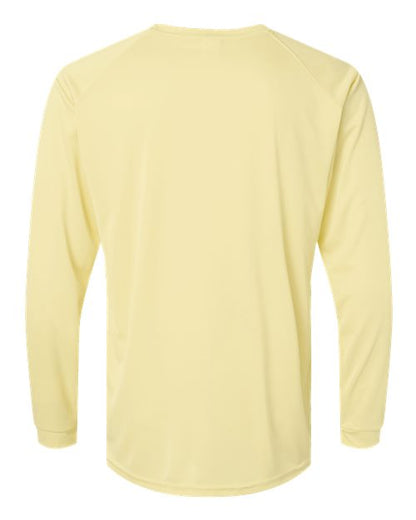 Paragon Long Islander Performance Long Sleeve T-Shirt 210 Pale Yellow