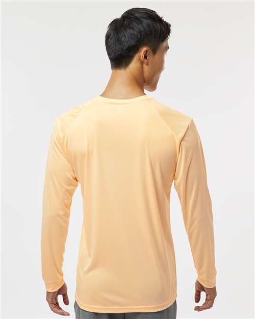 Paragon Long Islander Performance Long Sleeve T-Shirt 210 Peach