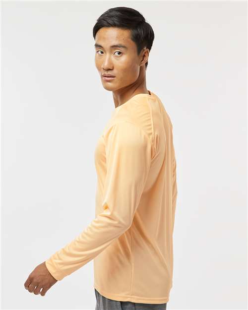 Paragon Long Islander Performance Long Sleeve T-Shirt 210 Peach