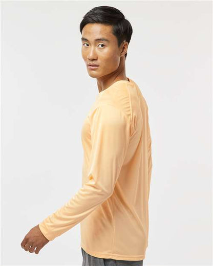Paragon Long Islander Performance Long Sleeve T-Shirt 210 Peach