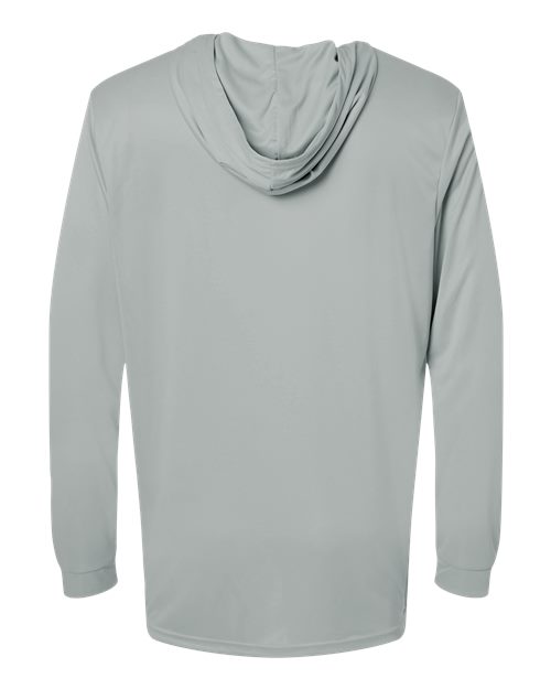 Paragon Bahama Performance Hooded Long Sleeve T-Shirt 220 Medium Grey