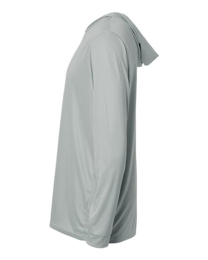 Paragon Bahama Performance Hooded Long Sleeve T-Shirt 220 Medium Grey