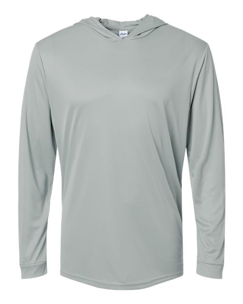 Paragon Bahama Performance Hooded Long Sleeve T-Shirt 220 Medium Grey