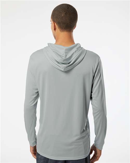 Paragon Bahama Performance Hooded Long Sleeve T-Shirt 220 Medium Grey