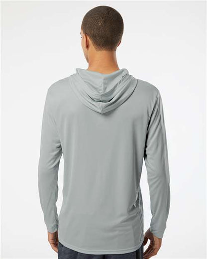 Paragon Bahama Performance Hooded Long Sleeve T-Shirt 220 Medium Grey