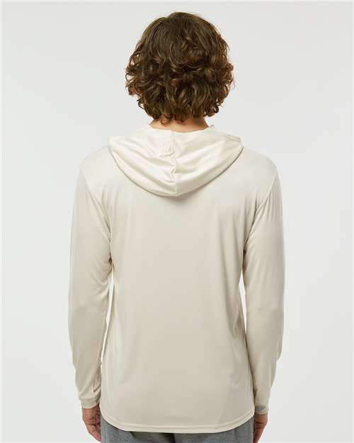 Paragon Bahama Performance Hooded Long Sleeve T-Shirt 220 Sand