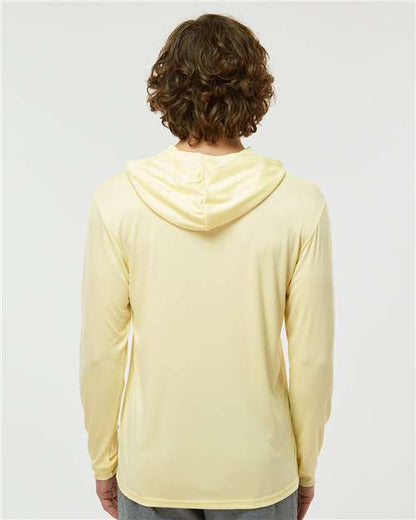 Paragon Bahama Performance Hooded Long Sleeve T-Shirt 220 Pale Yellow