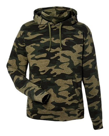 J. America Gaiter Fleece Hooded Sweatshirt 8879