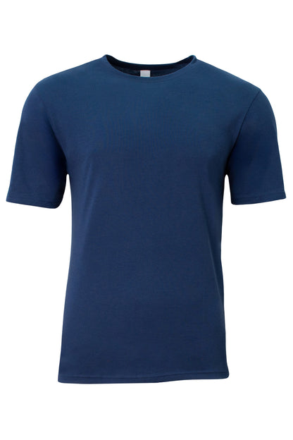 Custom Embroidered A4 T-Shirts  in Navy