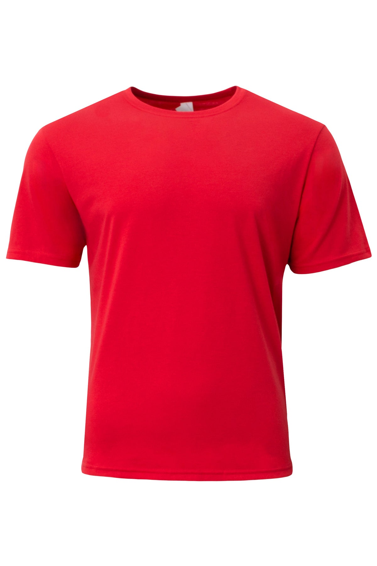 Custom Embroidered A4 T-Shirts  in Scarlet