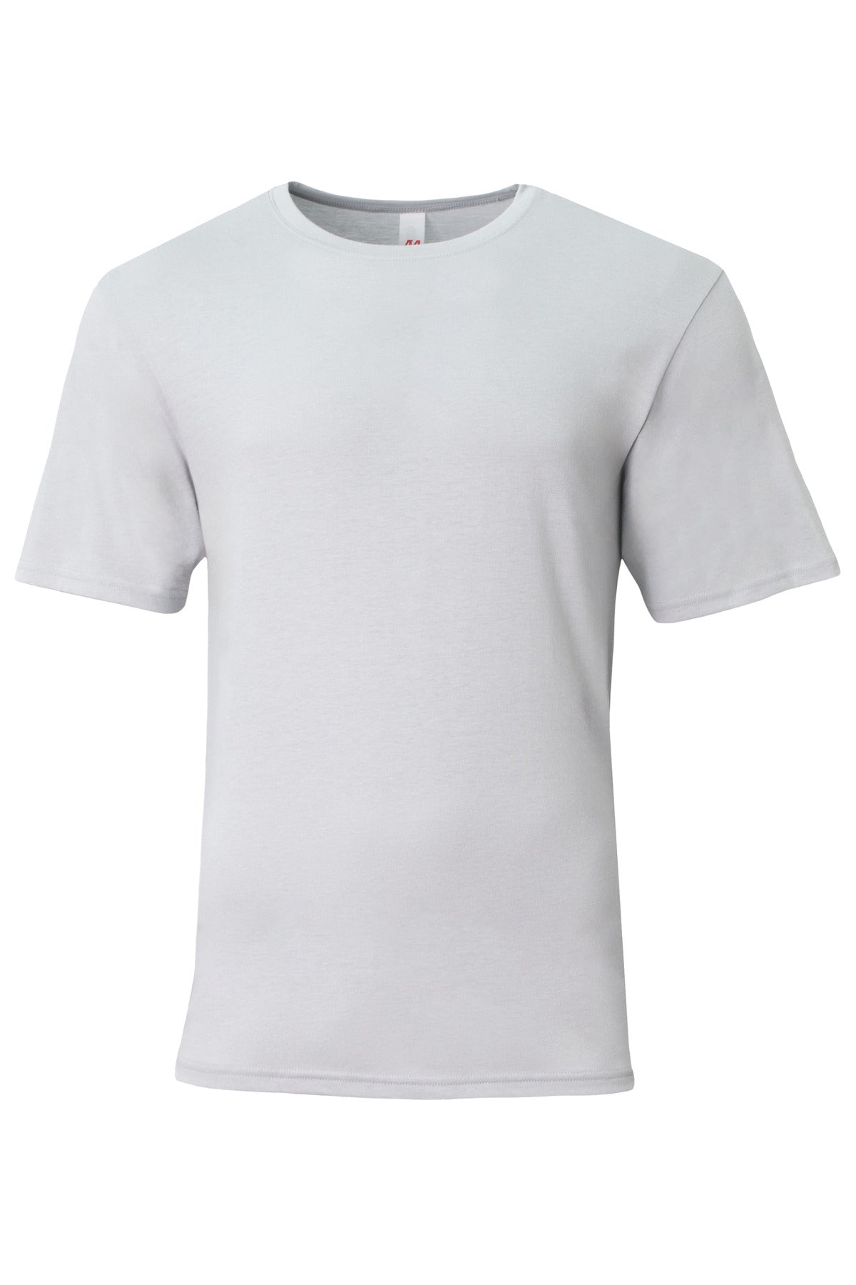 Custom Embroidered A4 T-Shirts  in Silver