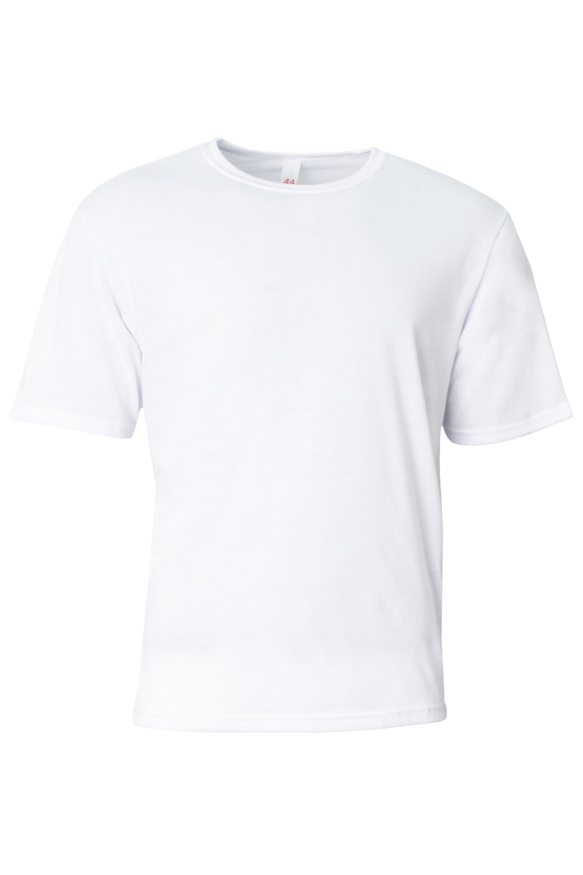 Custom Embroidered A4 T-Shirts  in White