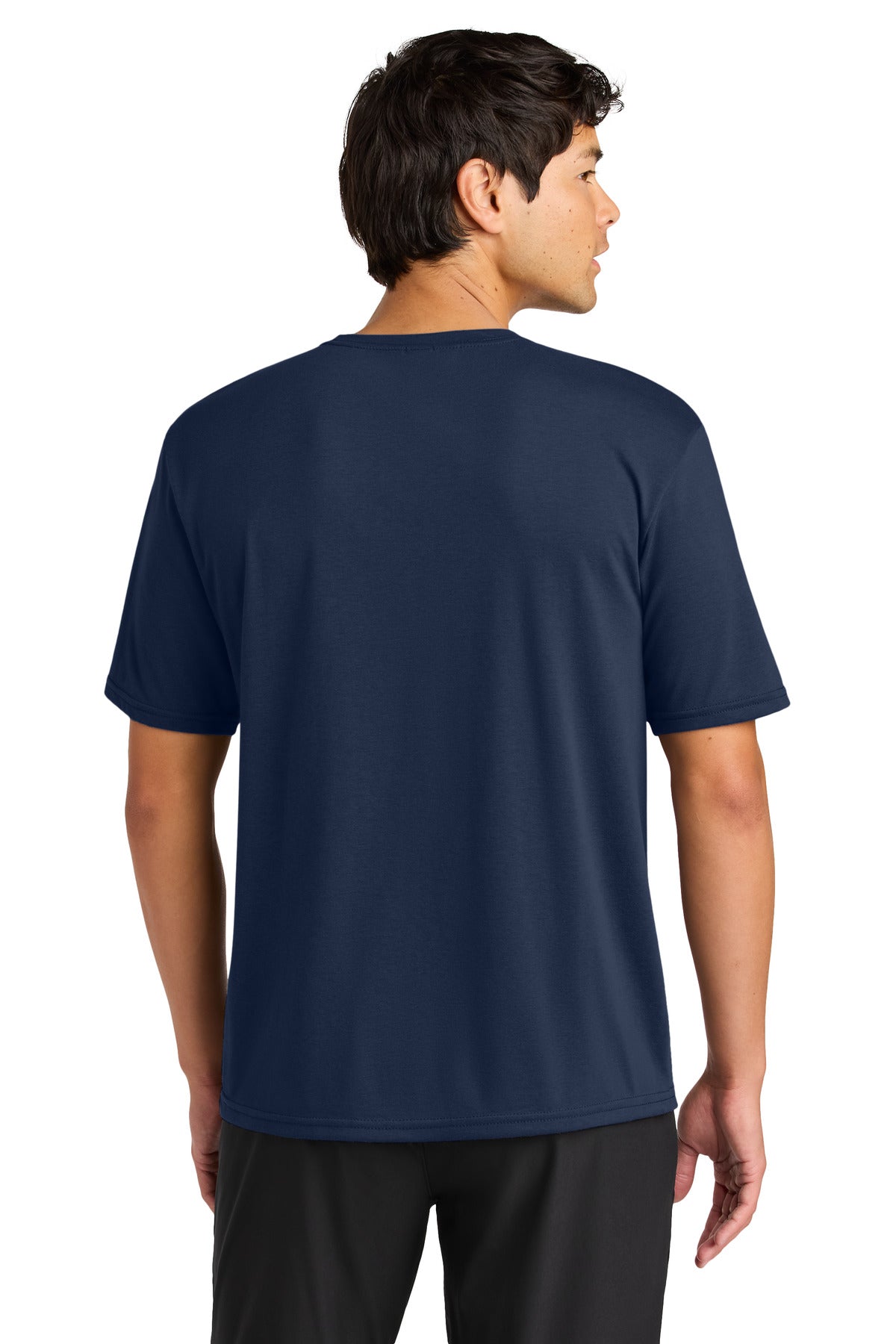 Custom Embroidered A4 T-Shirts  in Navy