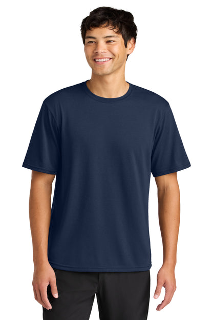 Custom Embroidered A4 T-Shirts  in Navy