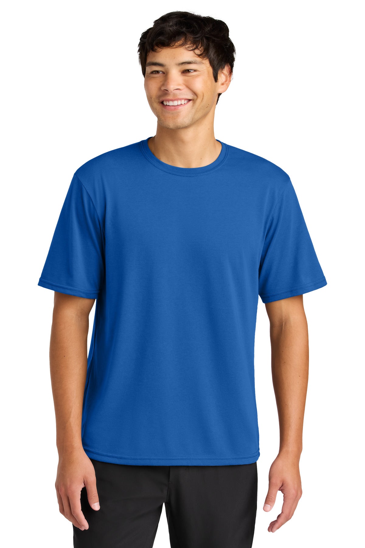Custom Embroidered A4 T-Shirts  in Royal