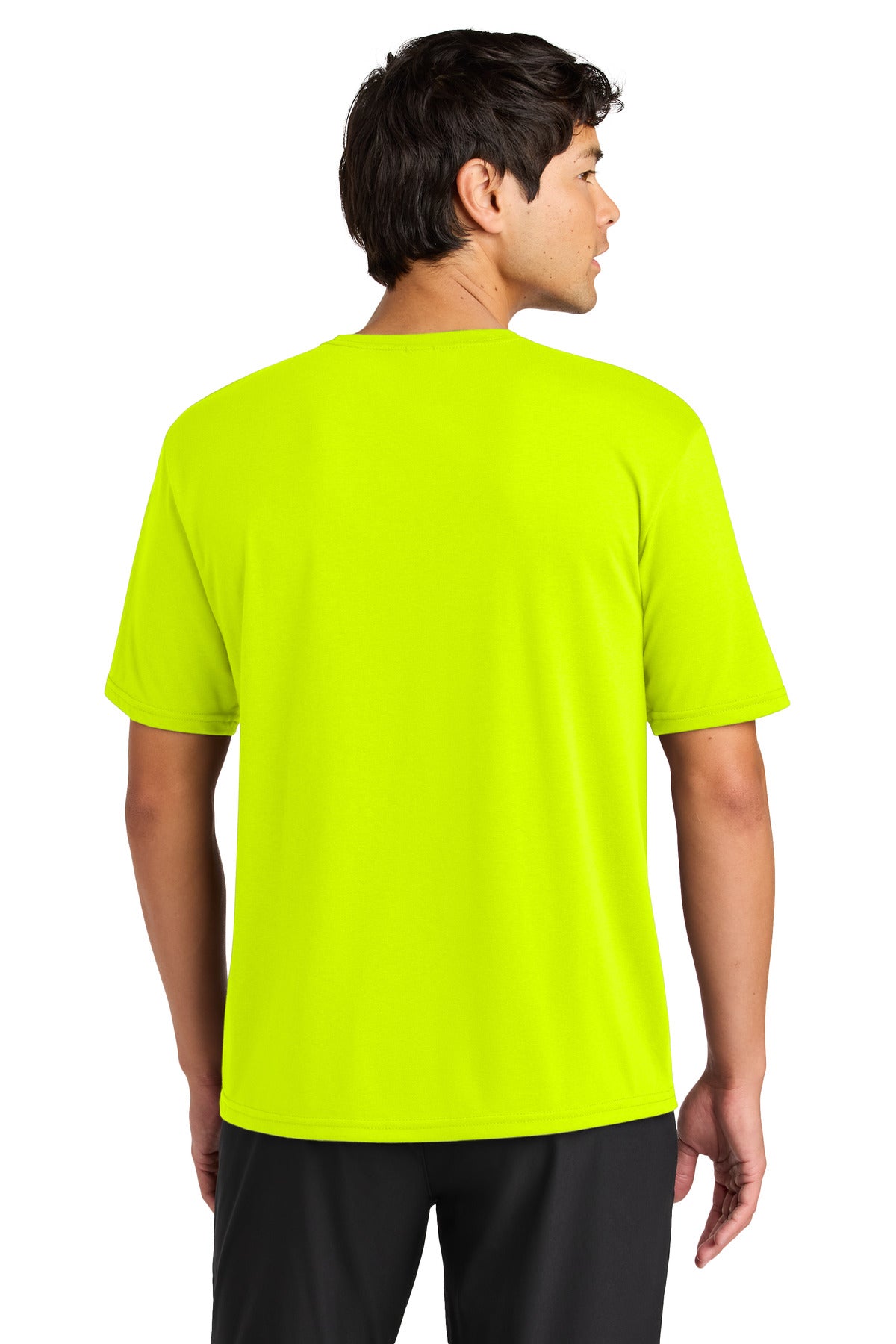 Custom Embroidered A4 T-Shirts  in Safety Yellow