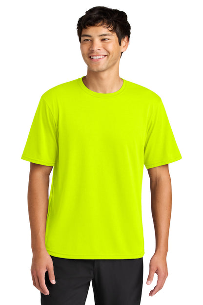 Custom Embroidered A4 T-Shirts  in Safety Yellow